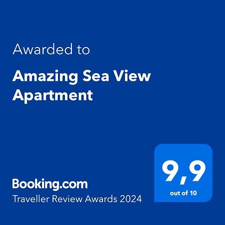 Amazing Sea View Apartment (Adults Only) ハニア エクステリア 写真